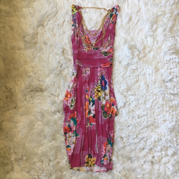 Dolce and Gabbana Floral Pink Dress - Picture 4 of 7